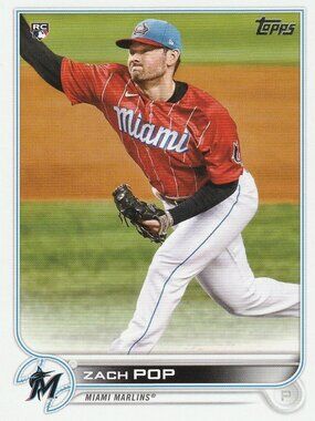 Zach Pop - 2022 Topps Series 1 MLB Rookie Card
